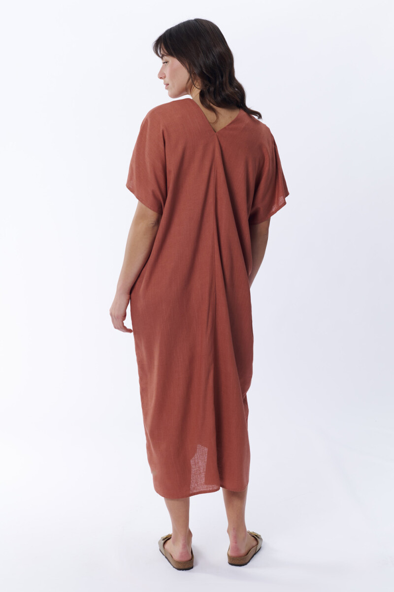 Vestido oversize Canela