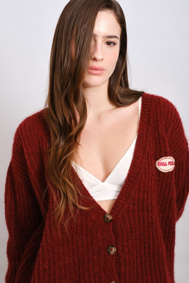 Cardigan Amalia Terracota
