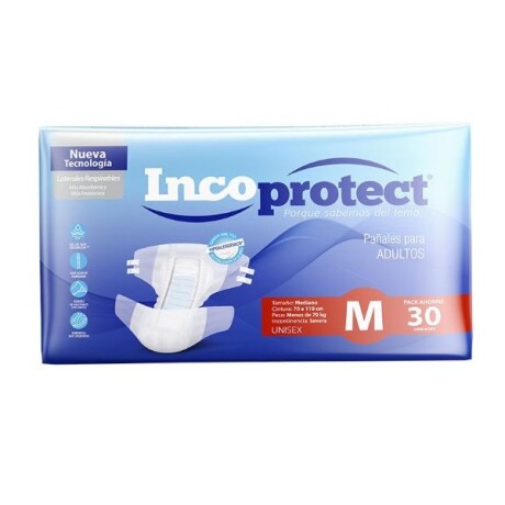 PAÑAL INCOMPROTECT M 30U HASTA 70KG 001