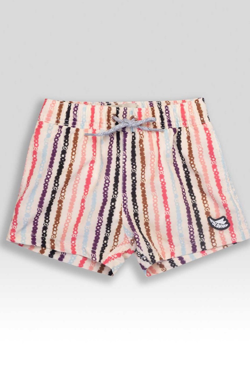 KIDS FLORAL STRIPE CLASSIC Cream