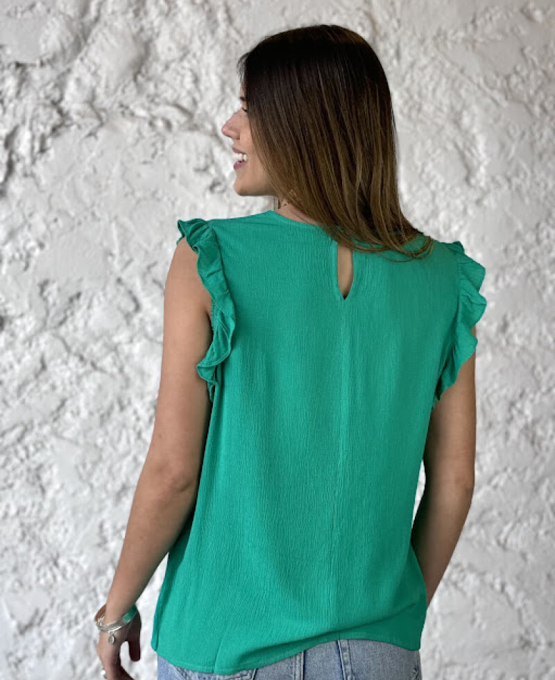 Blusa Cannes verde