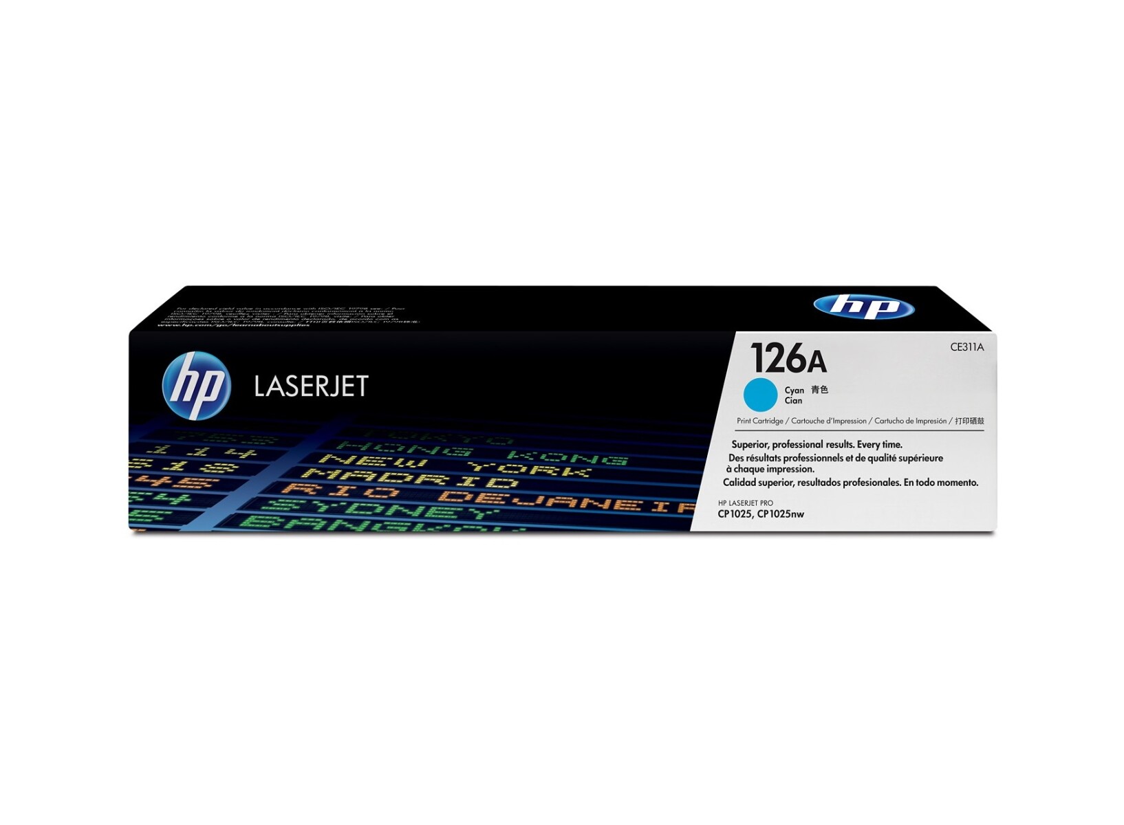 HP TONER CE311A CYAN 126A CP1000/1025NW/M175NW 1000CPS - Hp Toner Ce311a Cyan 126a Cp1000/1025nw/m175nw 1000cps 