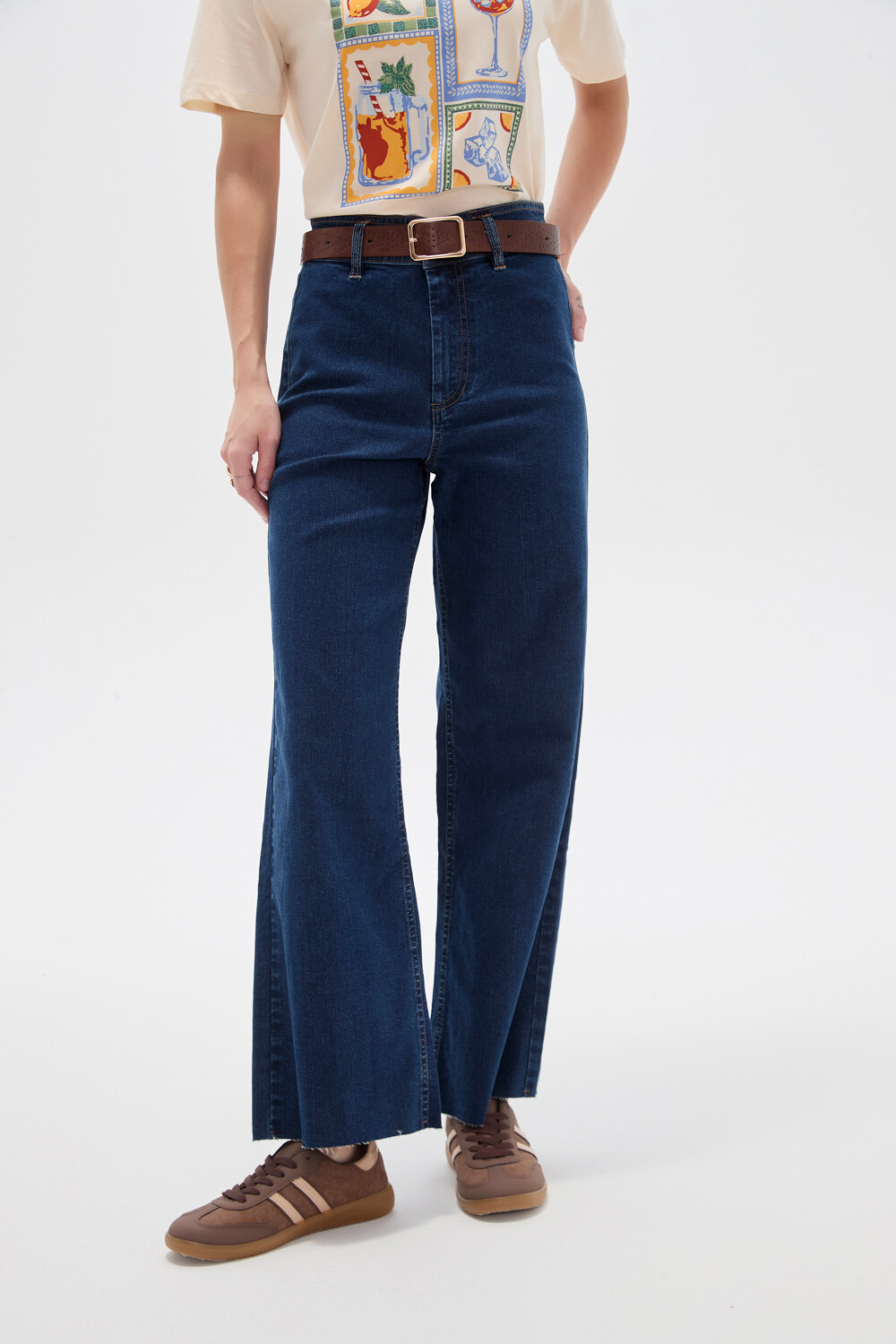 Pantalon Adeline Azul Indigo