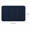 Alfombra de Baño Soft con Relieve 50x70cm Azul