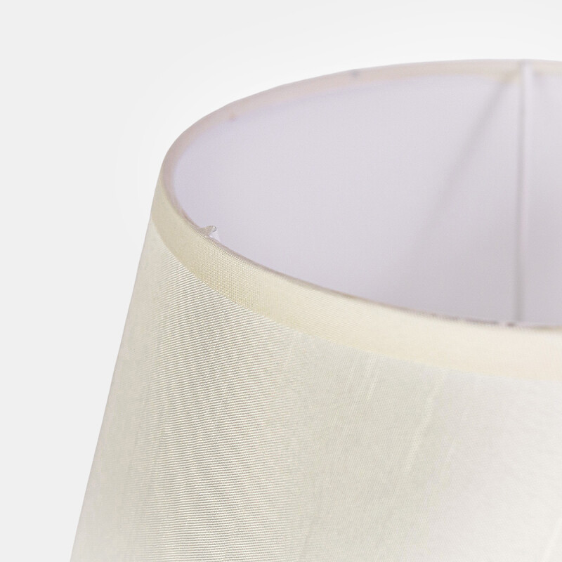 LAMPARA MARFIL C/BASE BEIGE P/MESA 20X32CM Unica