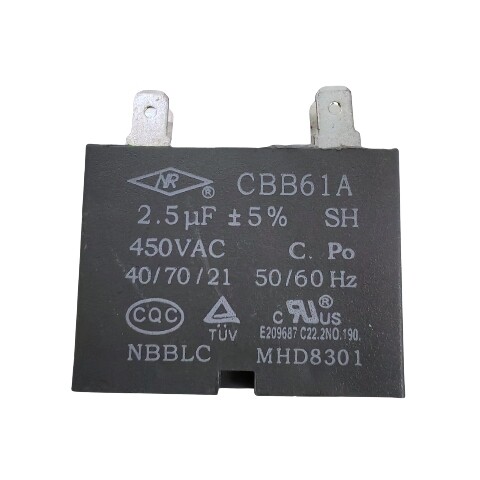 Capacitor / condensador de 4 contactos 2.5uf Capacitor / condensador de 4 contactos 2.5uf