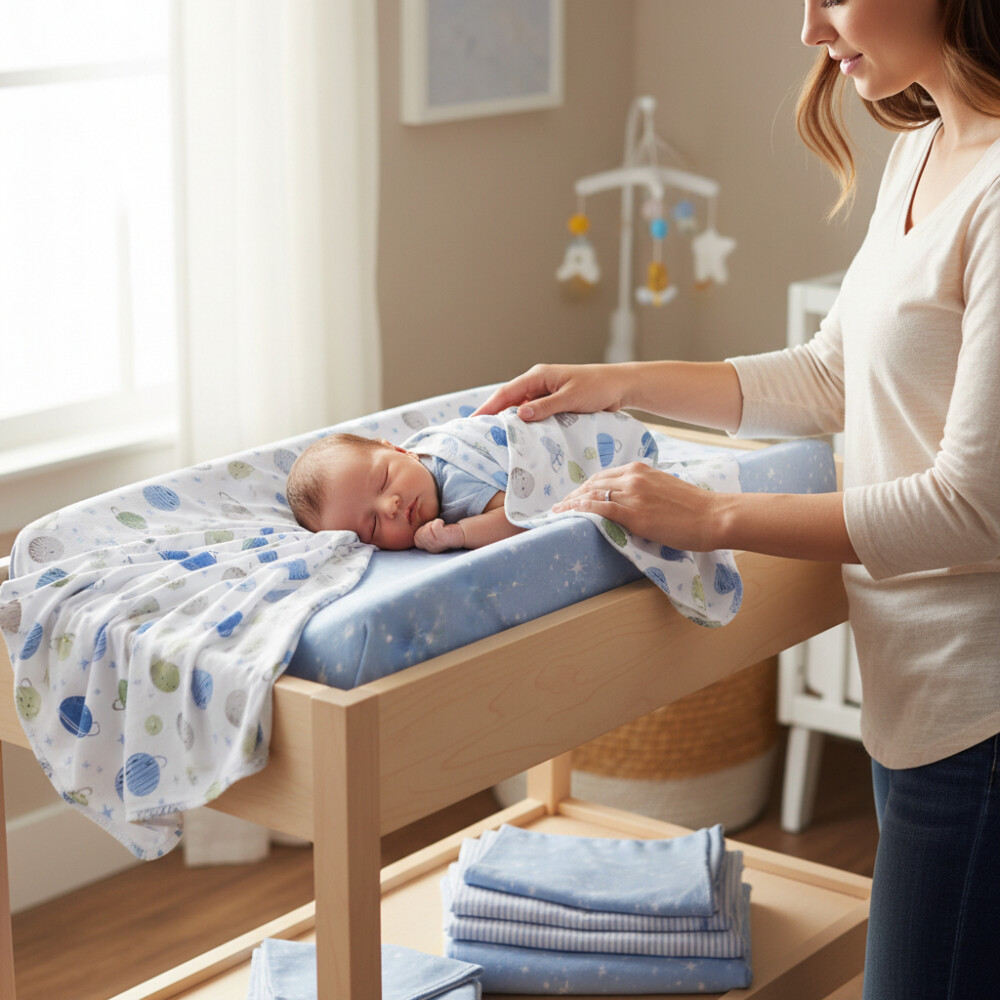 Sabanas recibidores x5 GERBER planetas