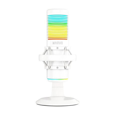 Micrófono Gaming Marvo Mic-07 Omnidireccional Con Iluminación 001