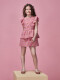 Vestido Estampado Indio Rosa