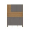 Kit mueble de cocina Flora Gris