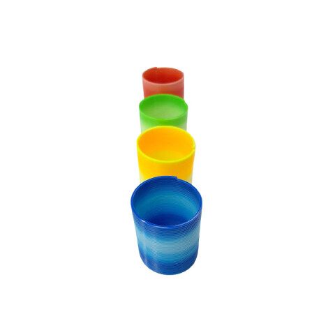 Resorte colores fluo6.3x6.3cm Resorte Colores Fluo6.3x6.3cm