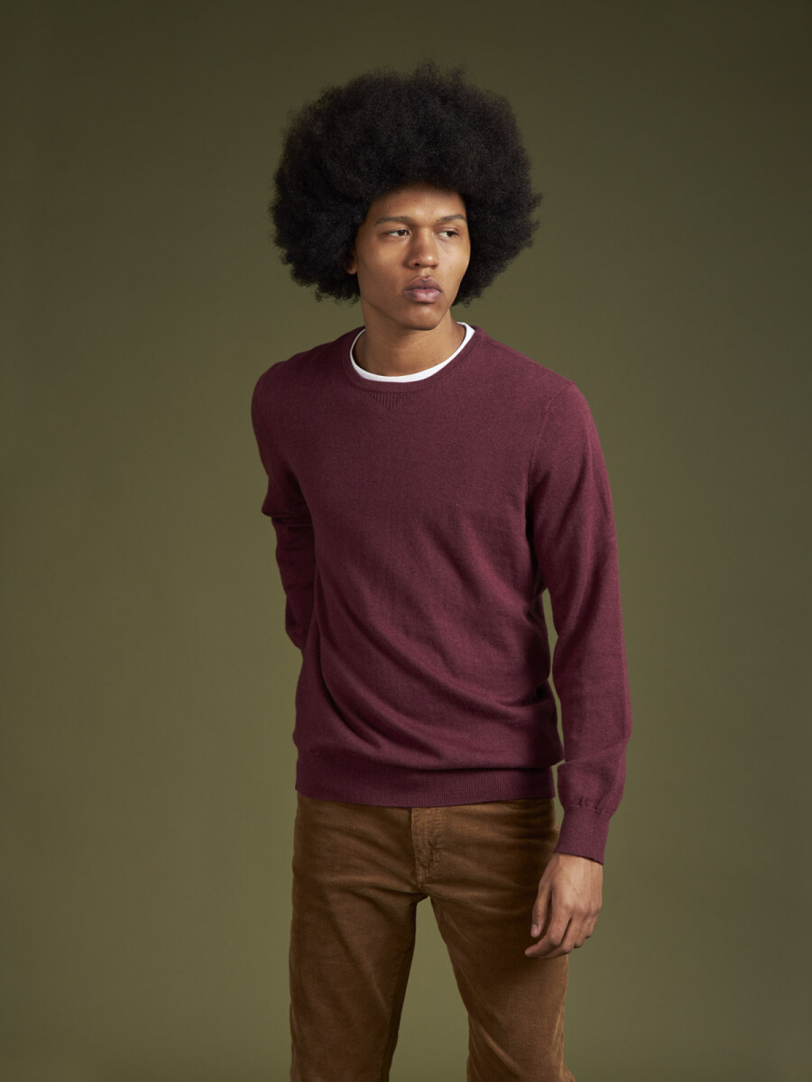 SWEATER TRAFUL 3.0 - BORDO 