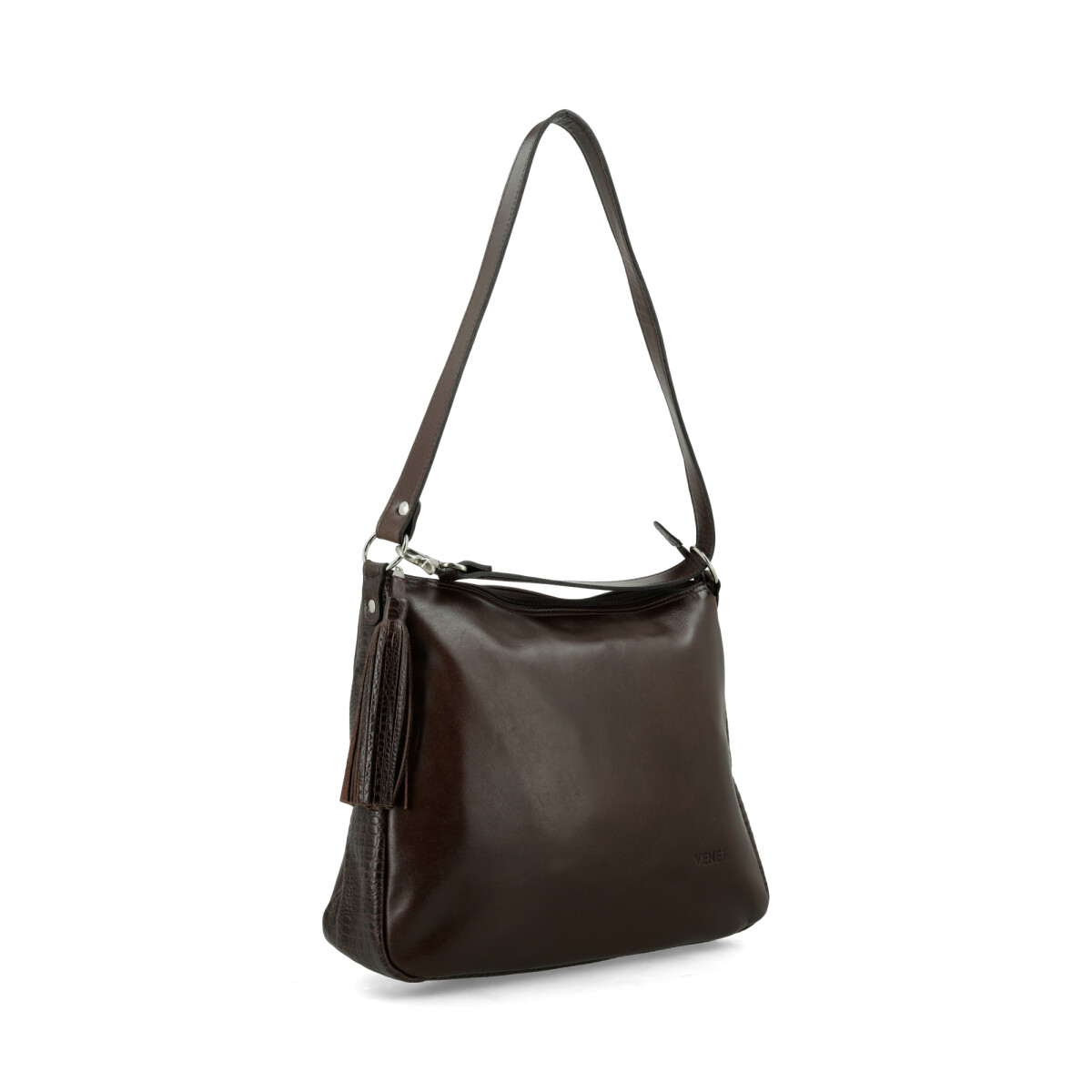CARTERAS VENET - CUERO AVA - MARRON 