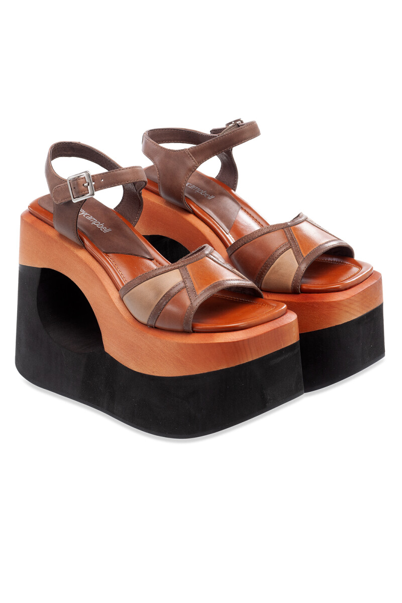 SANDALIA COLM Marron