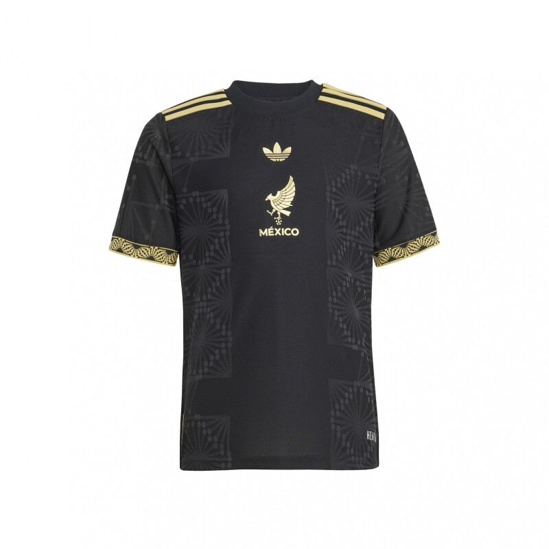 adidas MEXICO 25 GOLD JERSEY Black