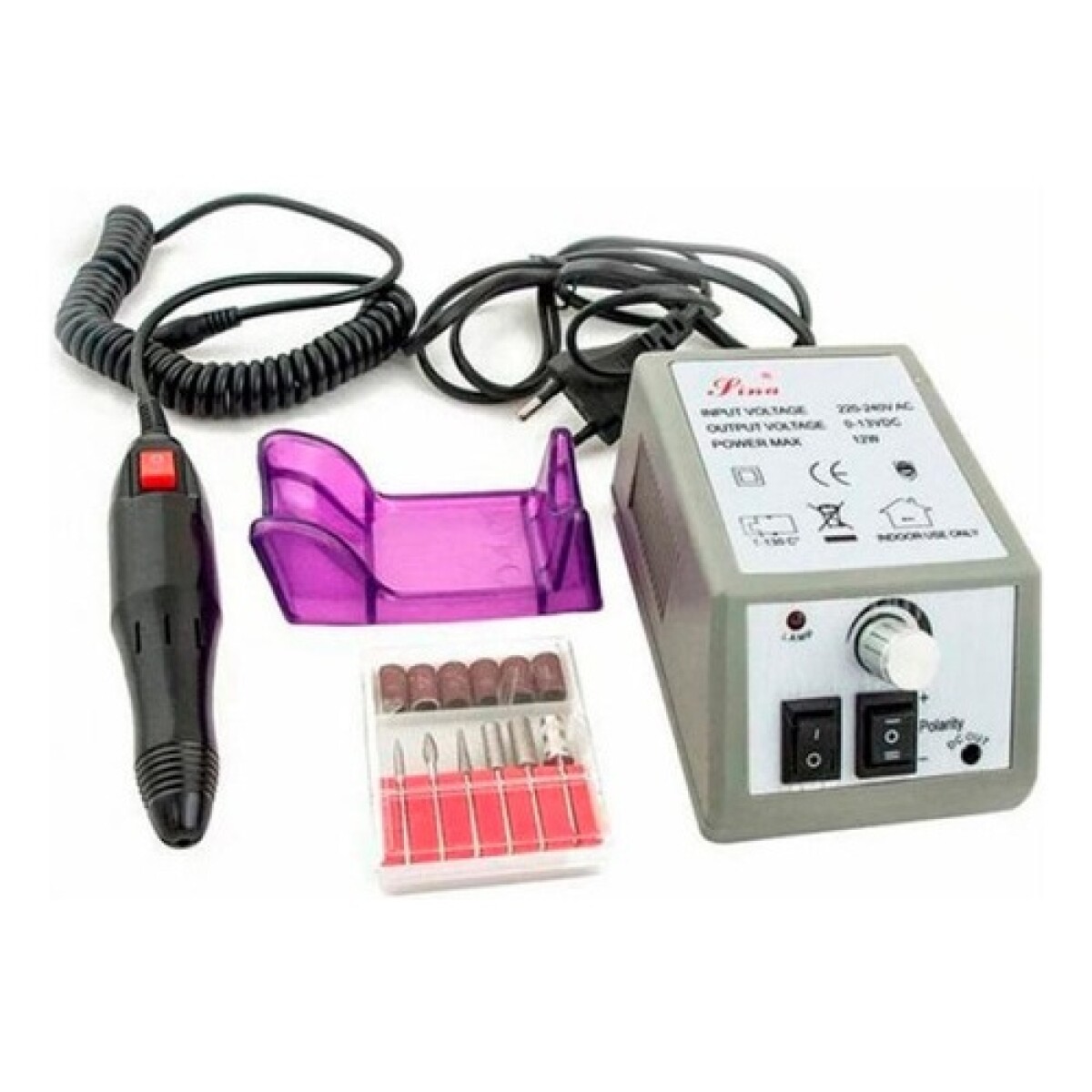 Torno Profesional Uñas Pedicura Manícura C/ Reversa 20000rpm 