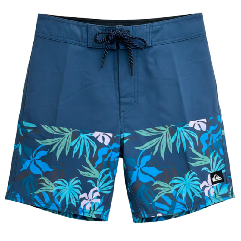 Boardshort Quiksilver Division - Azul Boardshort Quiksilver Division - Azul
