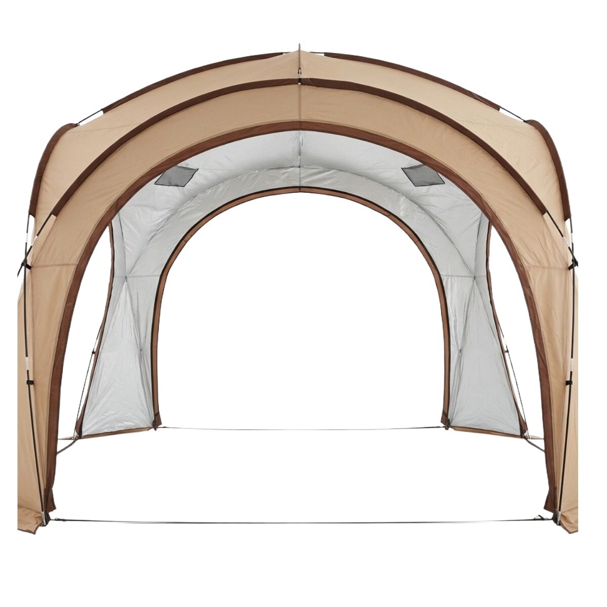 TOLDO BEIGE P/CAMPING 4.3X4.3X2.5M 