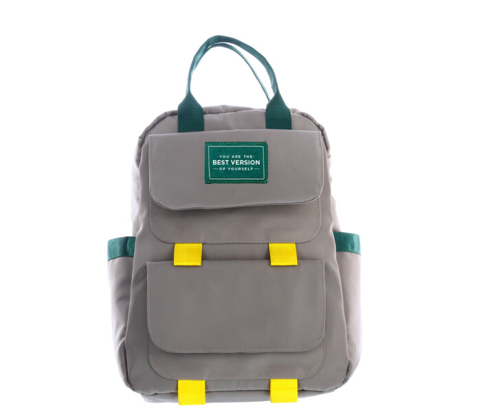 Mochila Miss Carol BEST colores combinados Gris