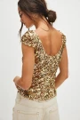 CAMISETA LATE LAST NIGHT Oro