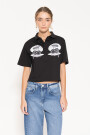 REMERA SHELL Negro