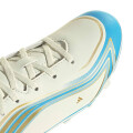 Championes de Niños Adidas Futbol F50 Messi Club Firm Ground Fg Blanco - Celeste