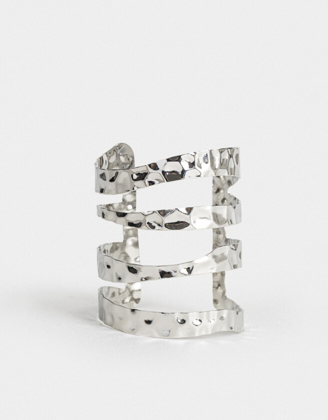 Brazaletes De metal Brazalete Metálico - Plateado