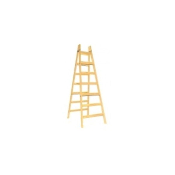 ESCALERA PINTOR DE MADERA 7 ESCALONES 2,10M Escalera Pintor De Madera 7 Escalones 2,10m