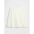 V-AUG BF LS TOP NEW OFF WHITE