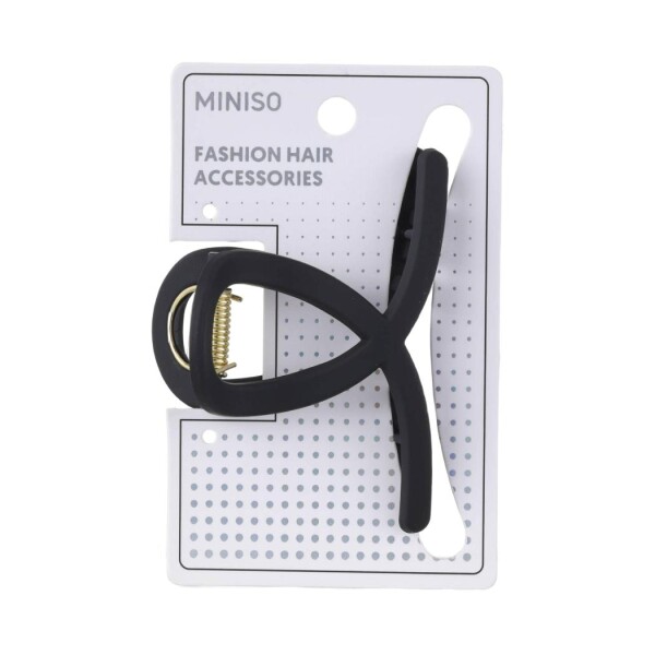 Pinza de cabello negro