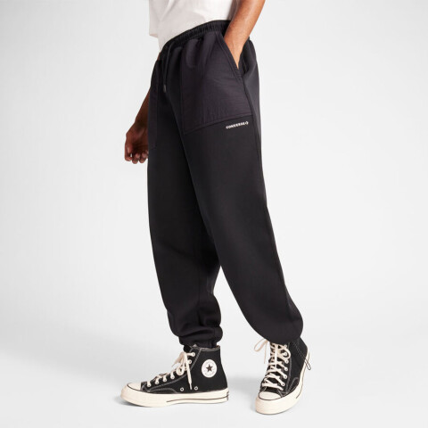 WORDMARK FIT GRAPHIC PANT CONVERSE BLACK BLACK