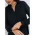 CAMISA ML FEM PRETO ESCURO
