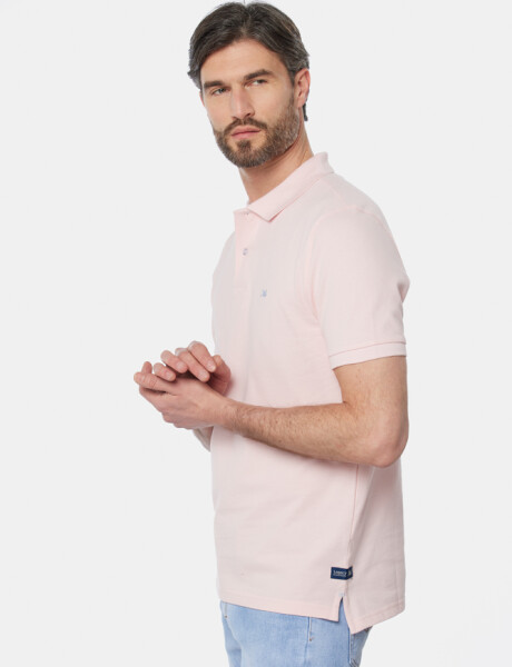 REMERA POLO LISA Rosa