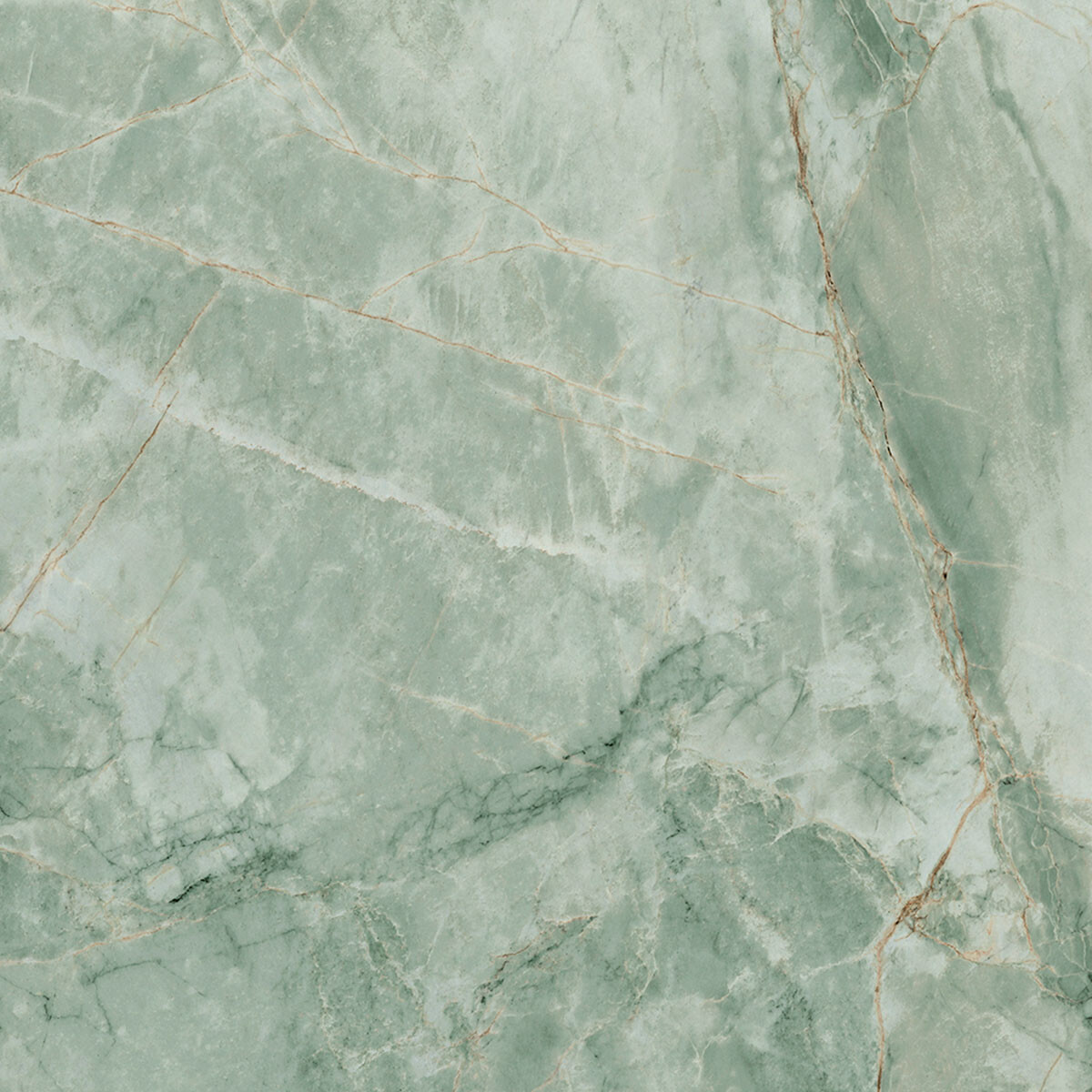 Porcelanato 78X78 Pulido Marmolado Verde 