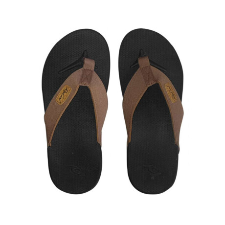 Ojotas Rip Curl RANGER Negro y Marrón