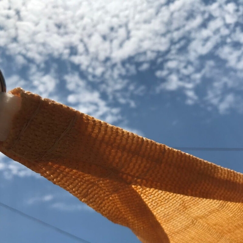 Toldo Vela Triangular 5x5x5 m Beige Toldo Vela Triangular 5x5x5 m Beige