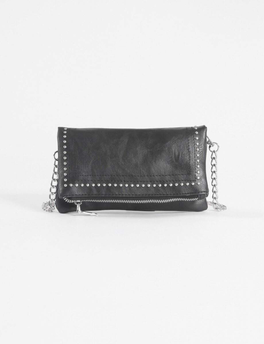 Bandolera party con tachas - negro 