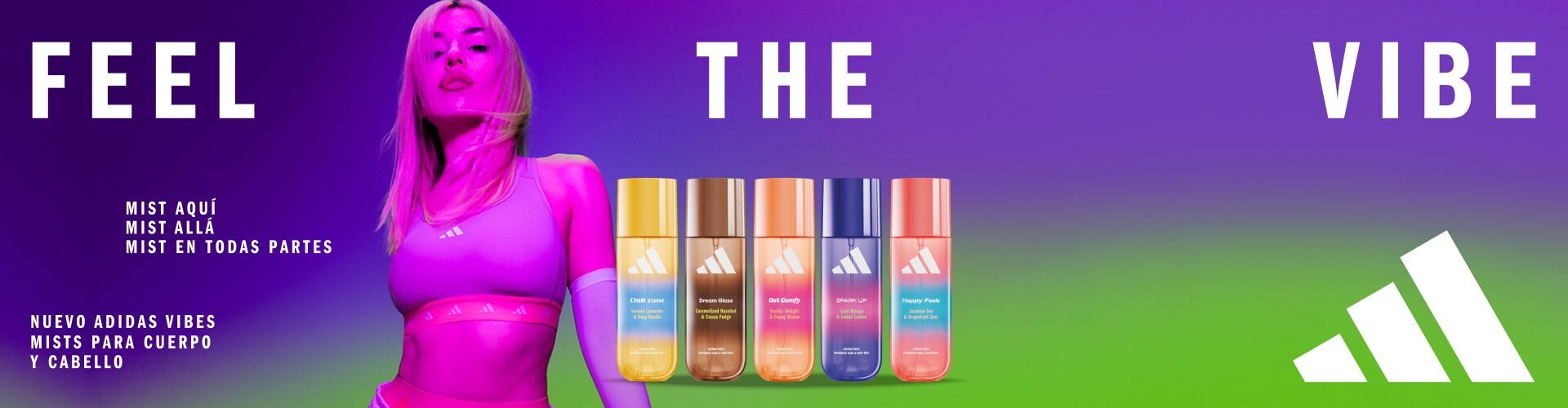 ¡LANZAMIENTO ADIDAS FEEL THE VIBE!