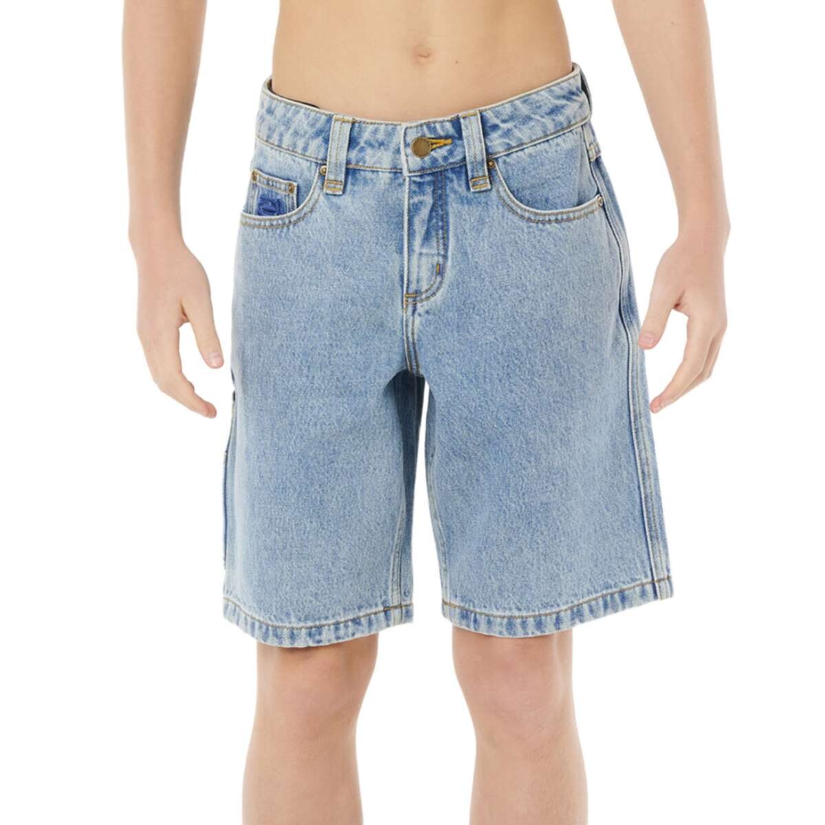 Bermuda Rip Curl Hyped Up Denim Niño - Azul 