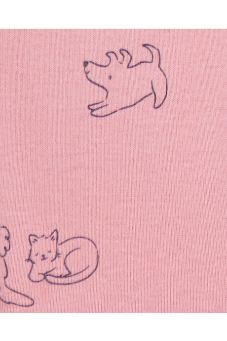 Set tres piezas de algodón, pijama, pelele y body, diseño perro Sin color