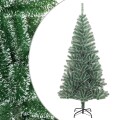 Arbol de navidad 1.80m 600 ramas Nevado