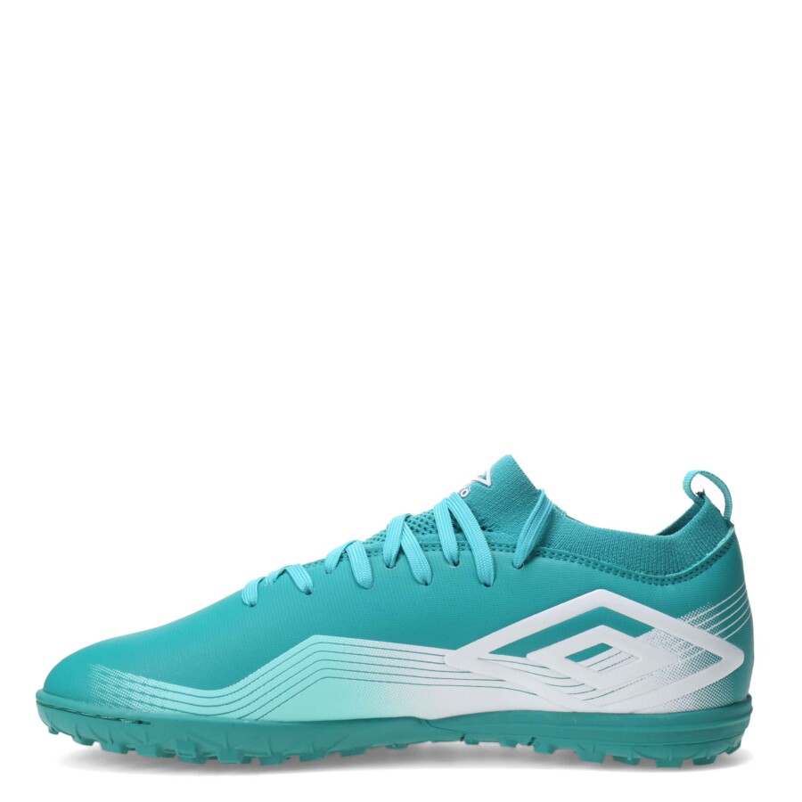 Championes de Hombre Umbro Verde Agua - Blanco