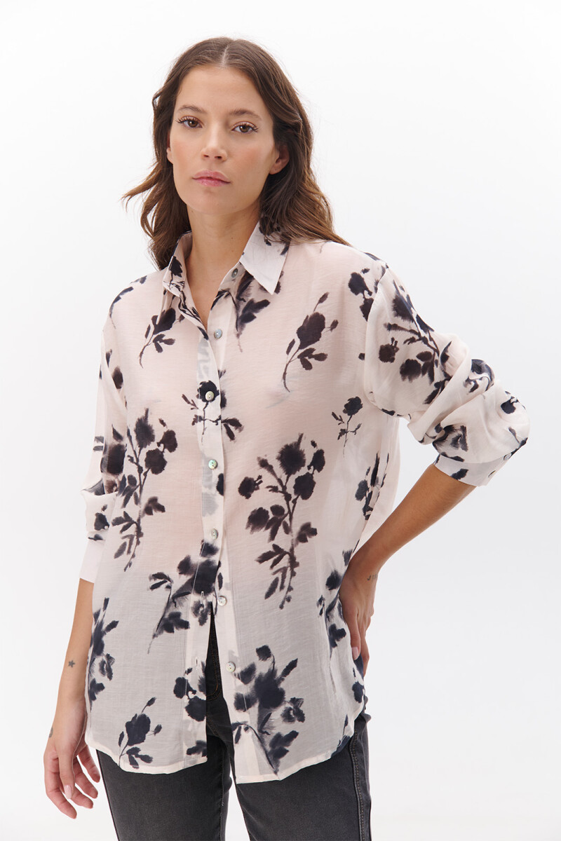 CAMISA BOUQUET NATURAL