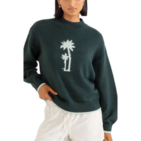 Buzo Rhythm Palm Shadow Jumper Verde
