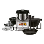 Robot de Cocina Inteligente TotalChef 2000W 4.5 lts negro