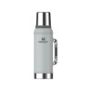 Termo Stanley Classic 950 ml con Manija y Tapón Cebador Plateado
