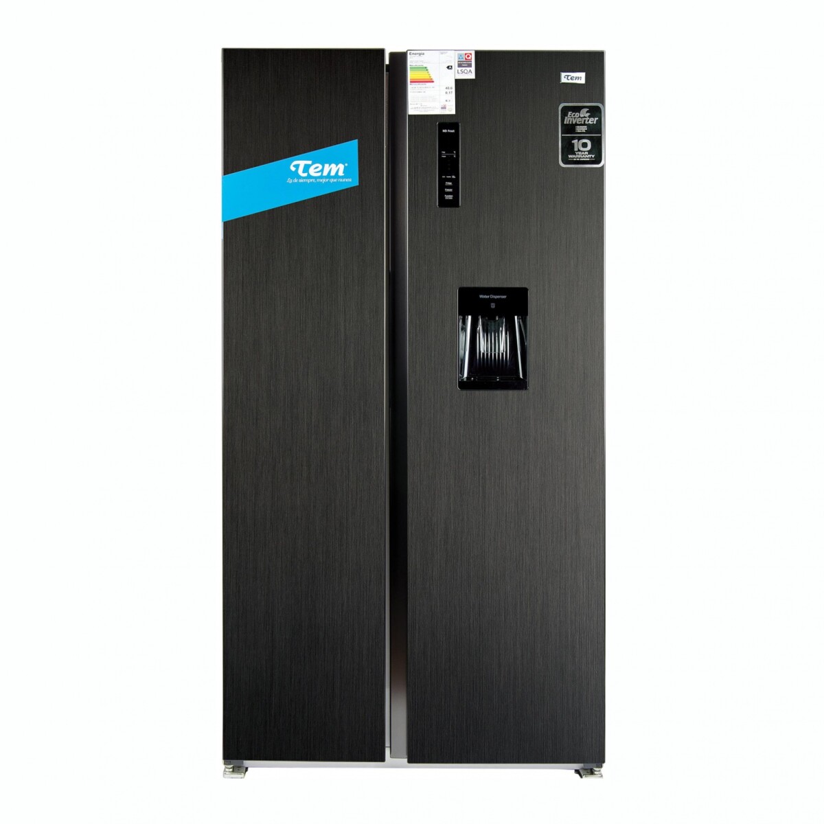 Refrigerador Side By Side TEM T1URFS&SI5420 Capacidad 560L Frío Seco 