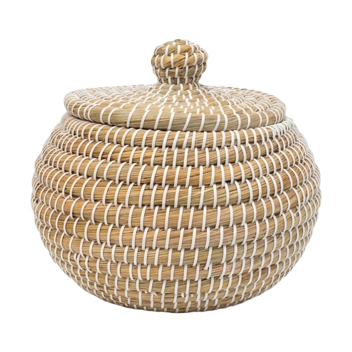CESTA MIMBRE RED C/TAPA GDE 