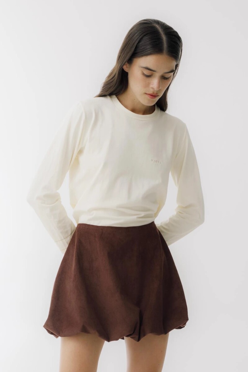 TSHIRT LONGA FW23 Blanco