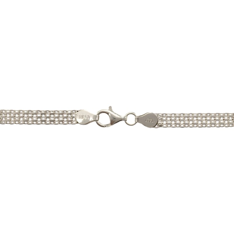 Cadena Bismark-Plata 925-Sin Piedra-CD3069 sinpiedra